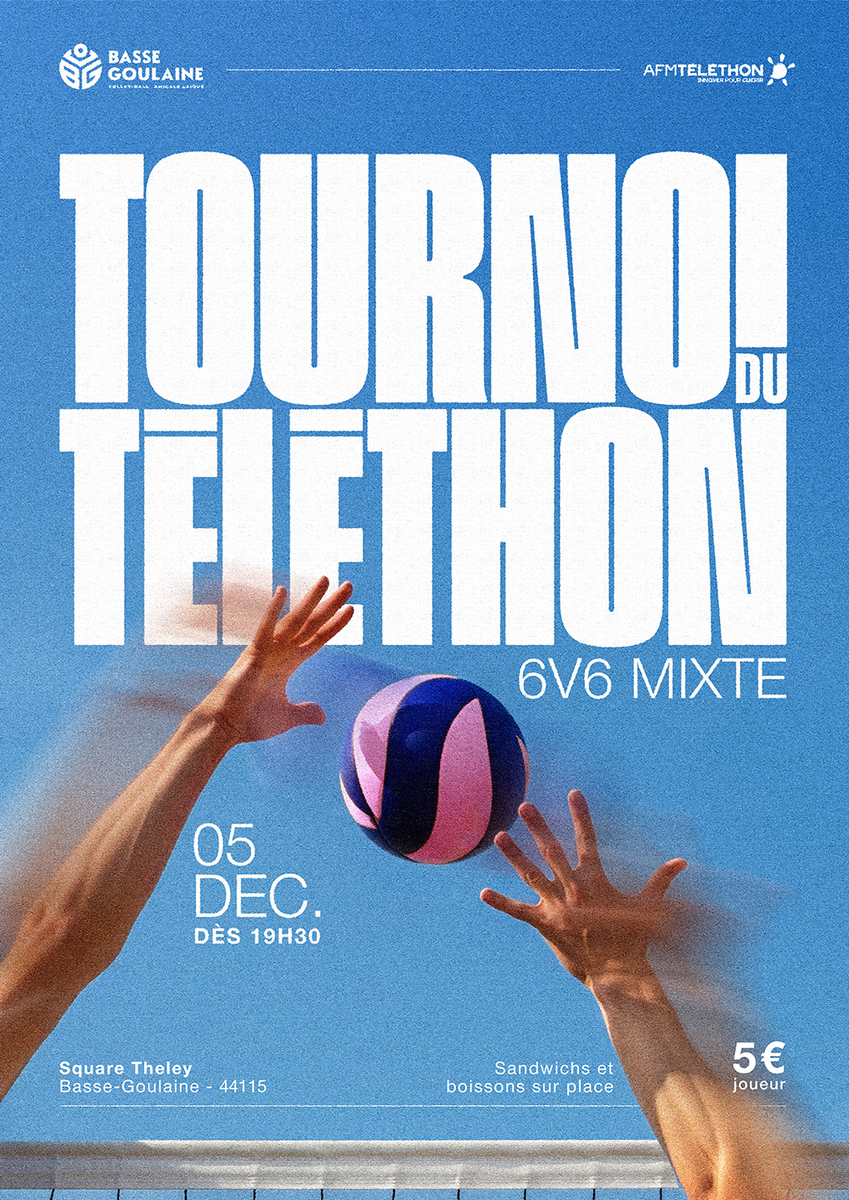 RETOUR DU TOURNOI TELETHON !!!
